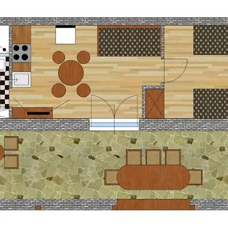 بيت للعطل Holiday House / Private Beach Bobovisca